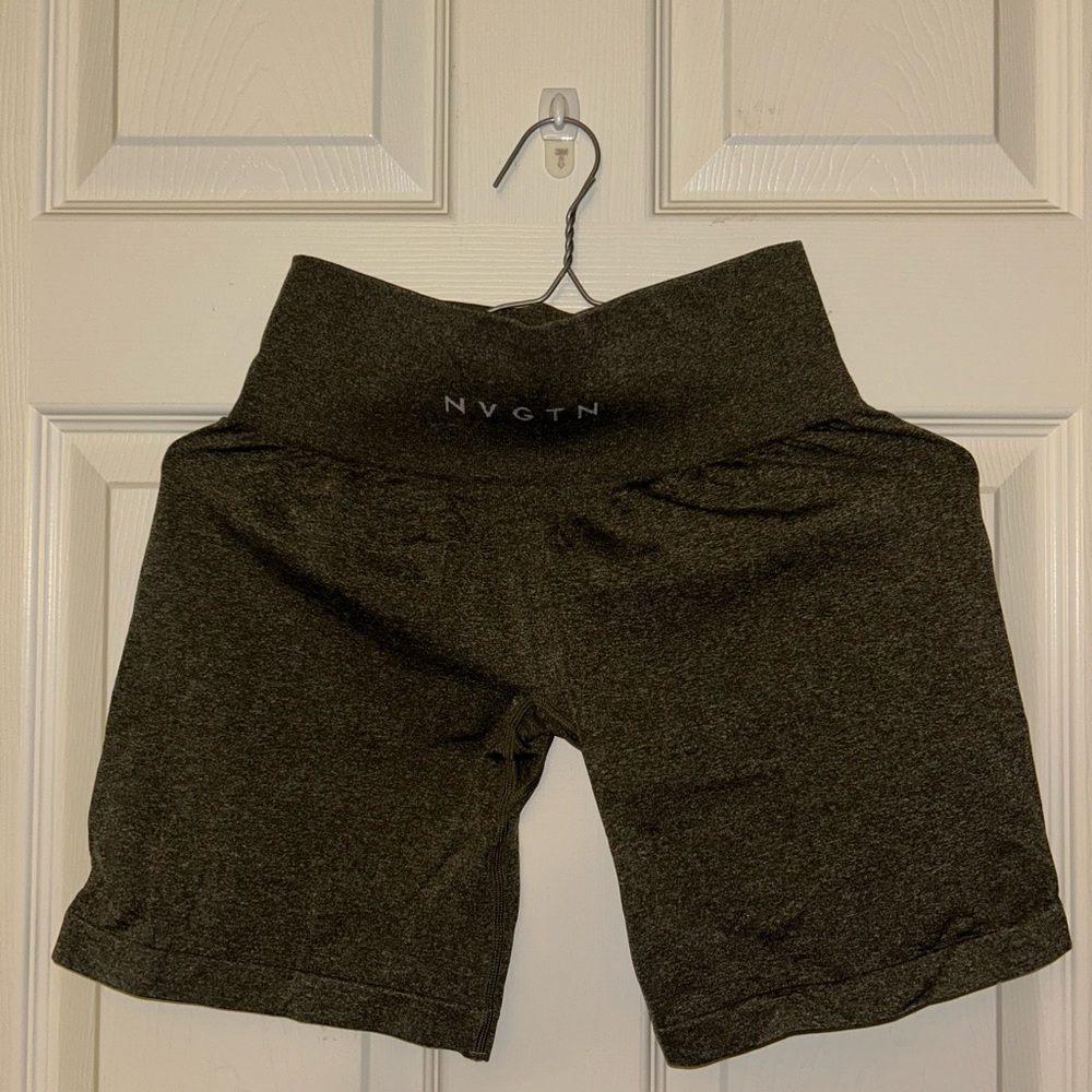 Gray NVGTN shorts